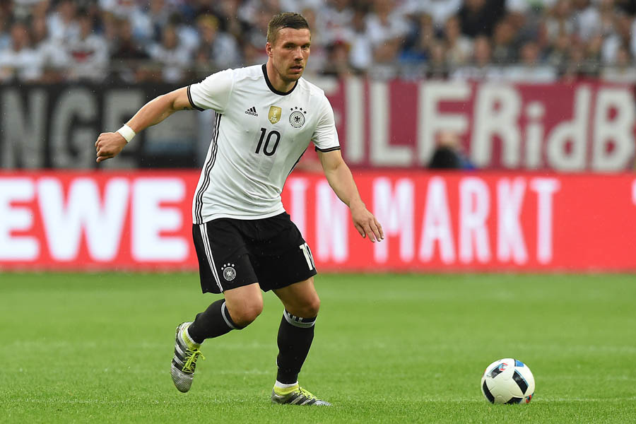 Hat bereits über 125 Länderspiele für Deutschland absolviert: Lukas Podolski.